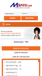 Mobile Screenshot of mjobs.net